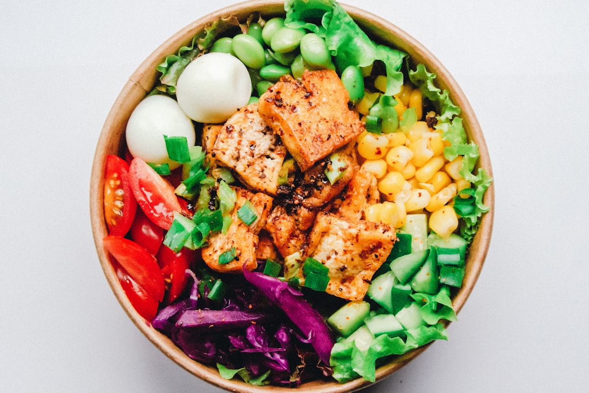 Mediterranean Grain Bowl with Tahini Dressing