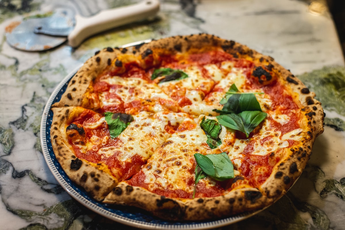 Perfect Margherita Pizza with Homemade Dough