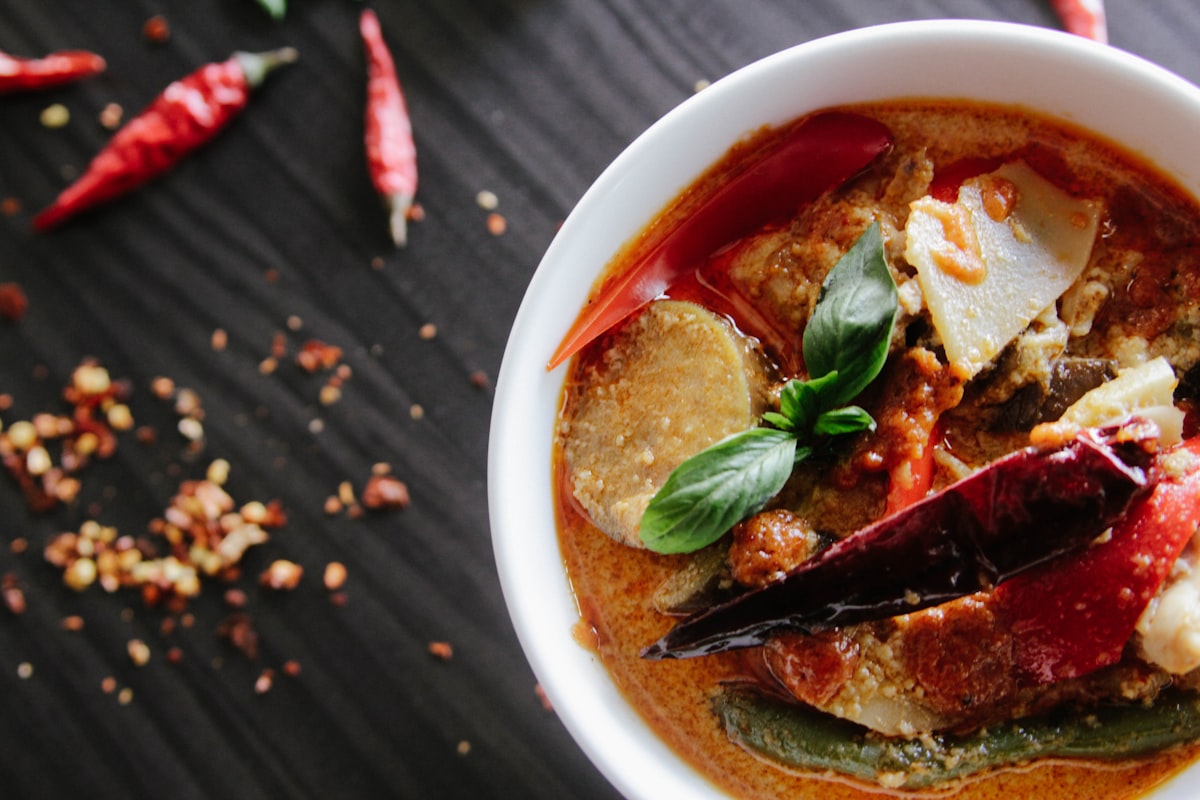 Thai Green Curry with Vegetables